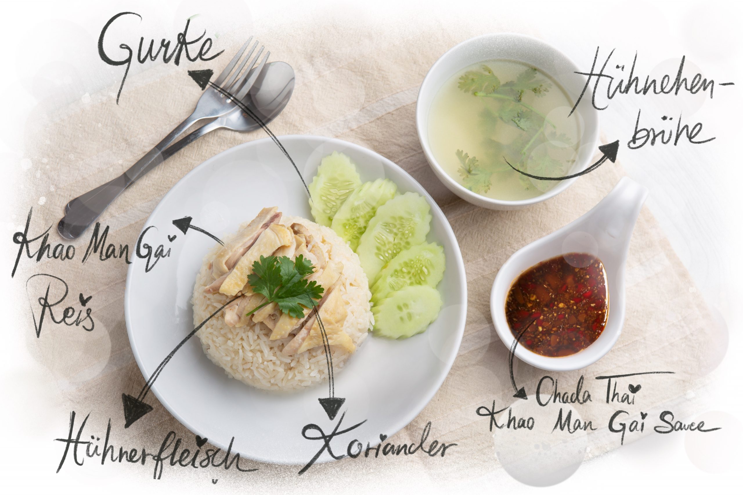 Khao Man Gai (Chicken with Reis)